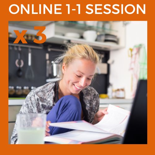 3 x ONLINE 1-1 SESSIONS
