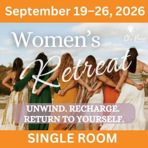 SINGLE ROOM: Chi Flow Women's Retreat Holiday 2026 Greece
